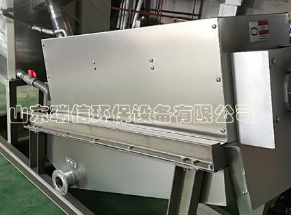 溶氣氣浮機(jī)出水帶泥如何處理？